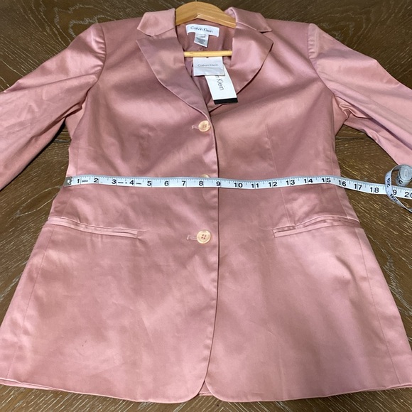CALVIN KLEIN Rouge Women’s Blazer Suit (Size 6) - Picture 12 of 17